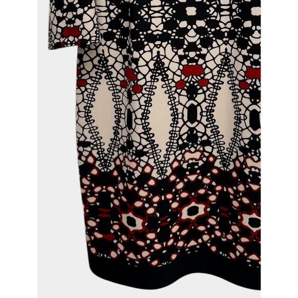 Julian Taylor Sz 14 Stretch Knit LS Dress Office Work Career Church - Picture 4 of 6